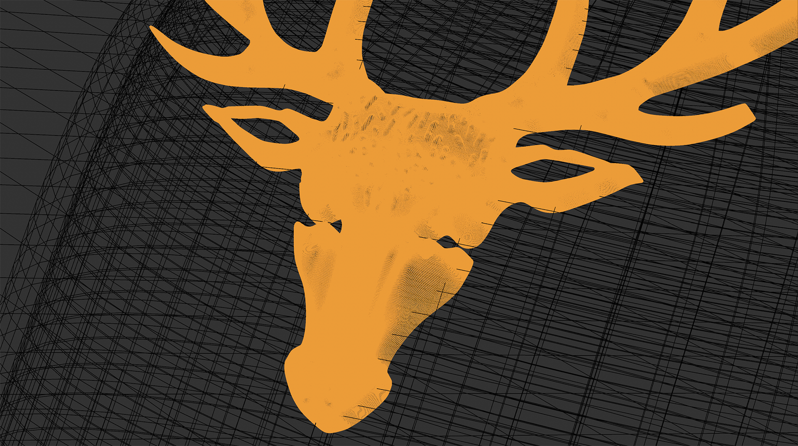 Wireframe_stag